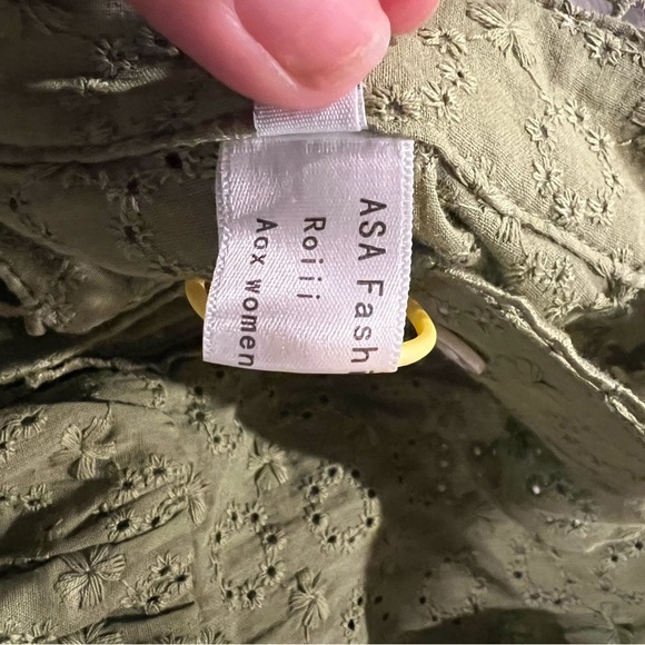 Women's Bohemian Floral Print Button Down Long Lantern Sleeve Shift Tunic Dress - Picture 9 of 15